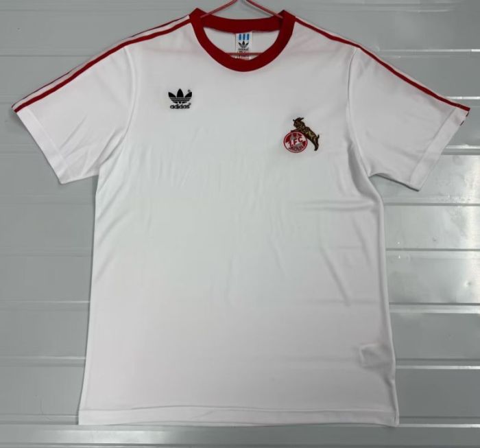 Retro Jersey 1976-19771 1. FC Köln Home Soccer Jersey Koln Fooball Shirt