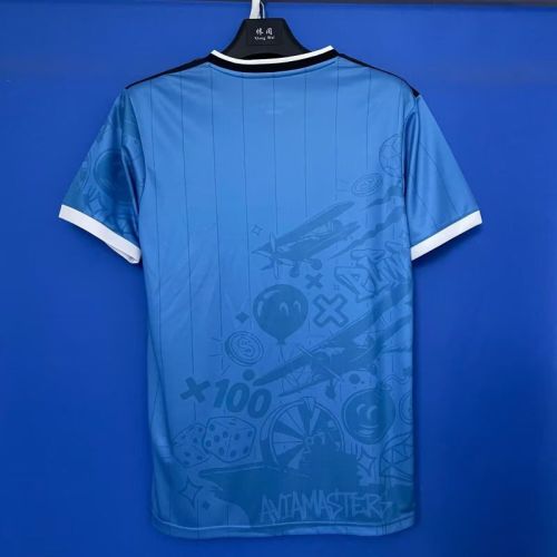 Fan Version 2025-2026 Italy Game Version Blue Soccer Jersey Football Shirt