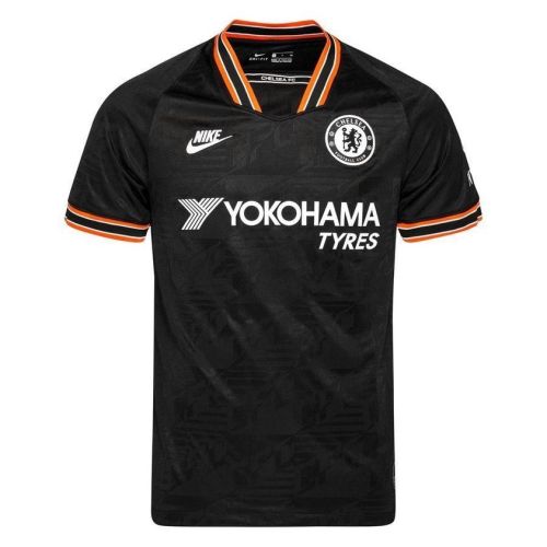 Retro Jersey 2019-2020 Chelsea Third Away Black Soccer Jersey Vintage Football Shirt