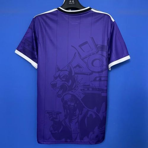 Fan Version 2025-2026 Italy Game Version Purple Soccer Jersey Football Shirt