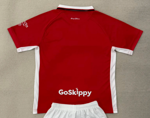 Fans Version 2025-2026 Bristol City Home Soccer Jersey Football Shirt