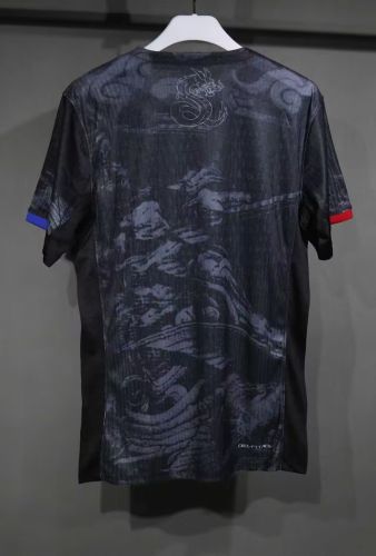 Barca Camisetas de Futbol Player Version 2025-2026 Barcelona Black Dragon Version Soccer Jersey