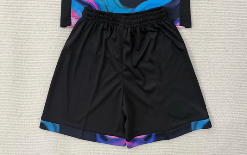 Fan Version 2025-2026 Bristol City Third Away Black Soccer Shorts Football Shorts