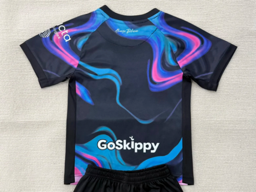 Fans Version 2025-2026 Bristol City Third Away Black Soccer Jersey Football Shirt