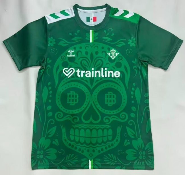 Fans Version 2025-2026 Real Betis Halloween Version Soccer Jersey Football Shirt
