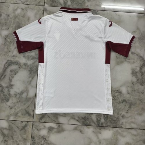 Fan Version 2025-2026 Real Murcia Away White Soccer Jersey Real Football Shirt