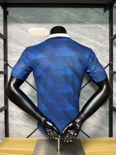 Player Version 2025-2026 France Home Soccer Jersey Football Shirt