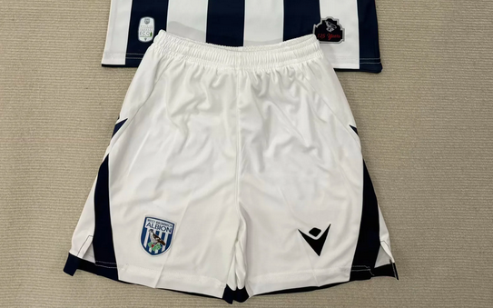 Fan Version 2025-2026 West Bromwich Albion Home Soccer Shorts Football Shorts