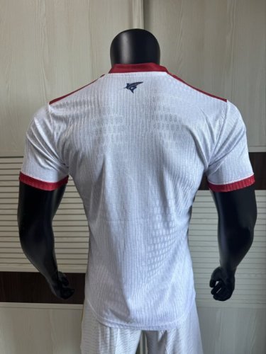 Player Version 2025-2026 Cape Verde Away White Soccer Jersey Football Shirt