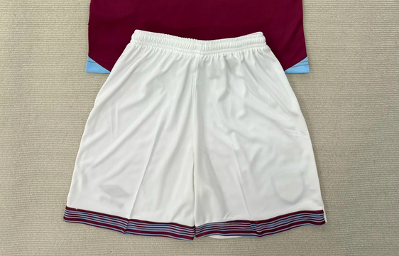 Fan Version 2025-2026 West Ham United Home Soccer Shorts Football Shorts