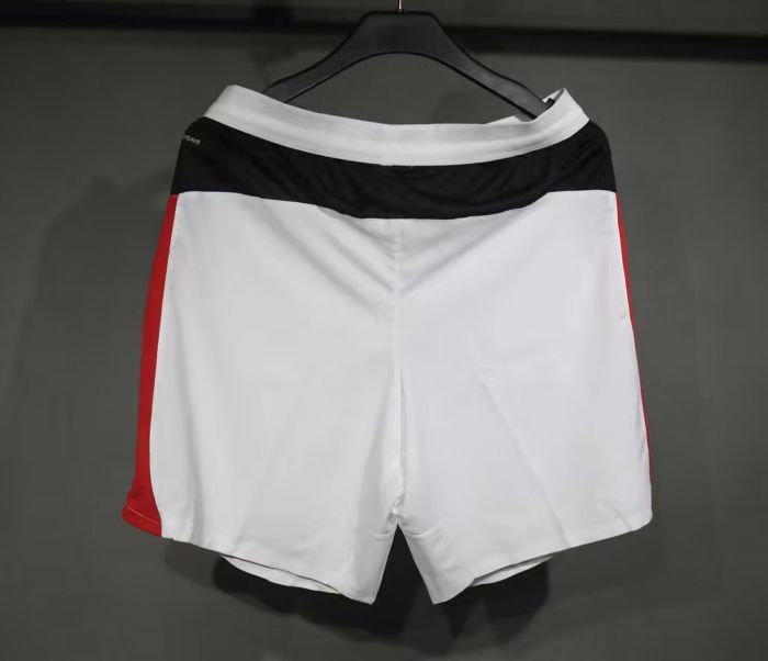 Player Version 2025-2026 Ac Milan Away White Soccer Shorts Football Shorts