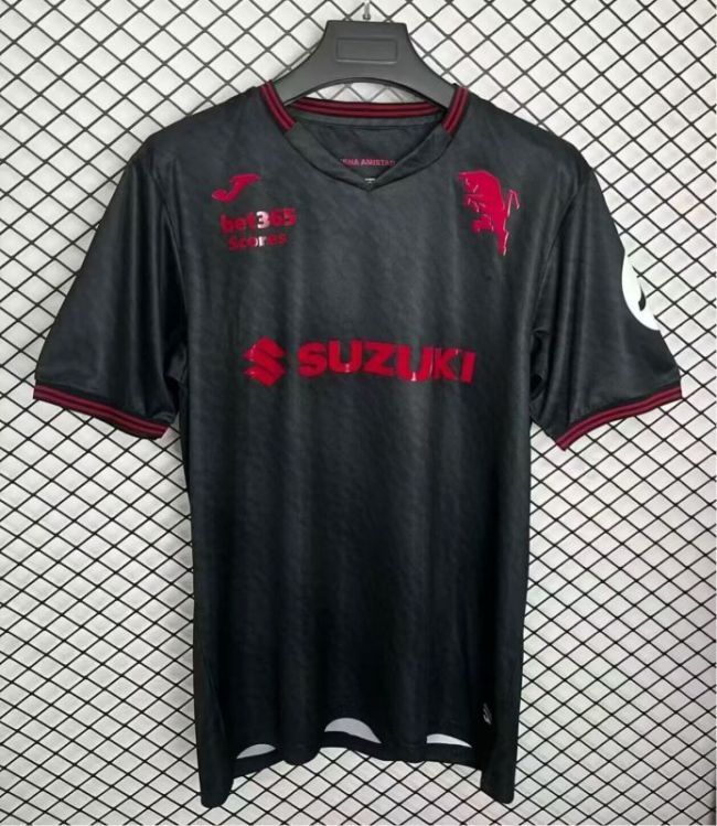 Fans Version 2025-2026 Torino Black Special Edition Soccer Jersey Football Shirt
