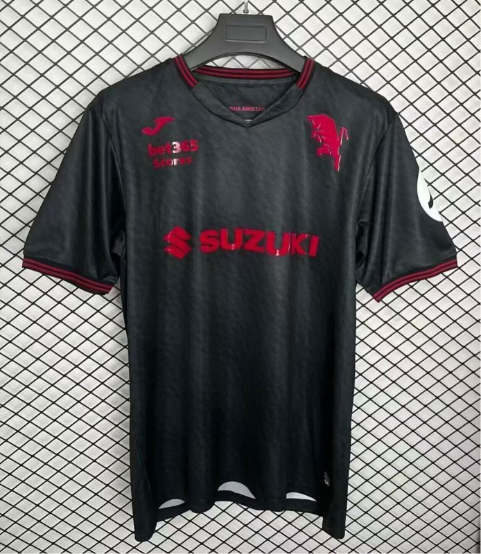 Fans Version 2025-2026 Torino Black Special Edition Soccer Jersey Football Shirt