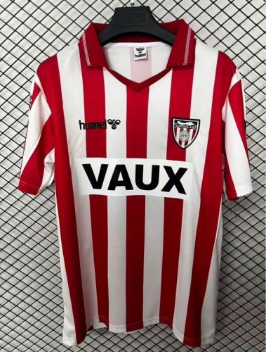 Retro Jersey 1991 Sunderland Home Soccer Jersey Vintage Football Shirt