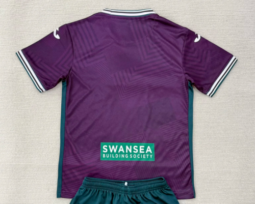 Fan Version 2025-2026 Swansea City Away Football Shirt Soccer Jersey