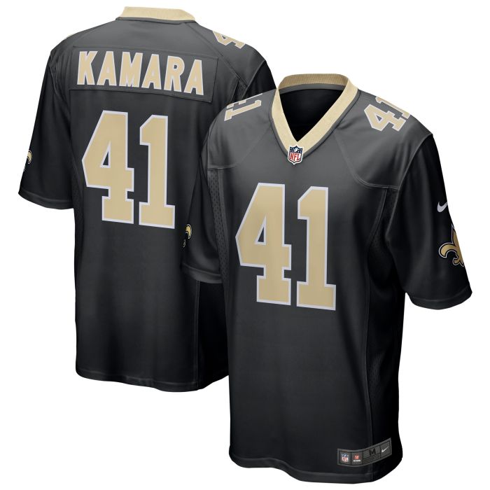 Alvin-Kamara Black New orleans Saints Game Jersey