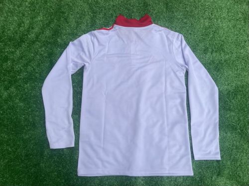 2025-2026 Sevilla White Soccer Training Sweater and Pants