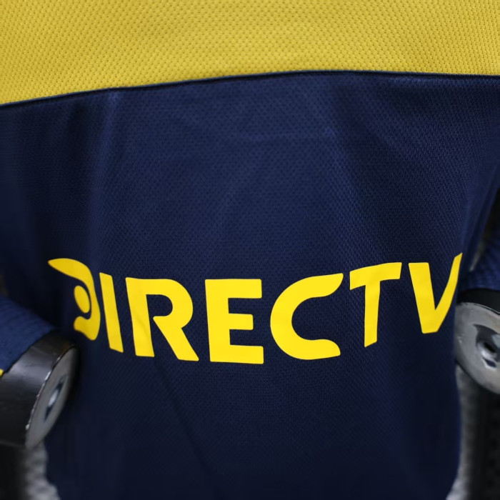 Long Sleeve Player Version 2025-2026 Boca Juniors Home Soccer Jersey Football Shirt