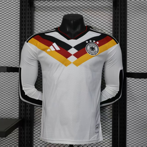 Long Sleeve Player Version 2026 Germany Home Soccer Jersey Football Shirt