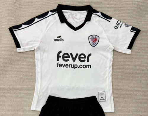 Fans Version 2025-2026 Bristol City Away White Soccer Jersey Football Shirt