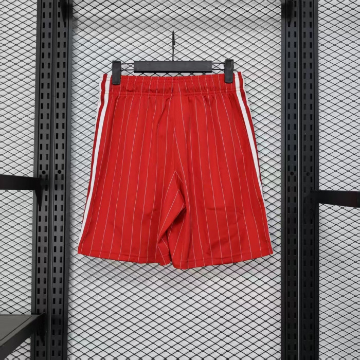 Fan Version 2025-2026 Manchester United Red Icon Soccer Shorts Football Shorts