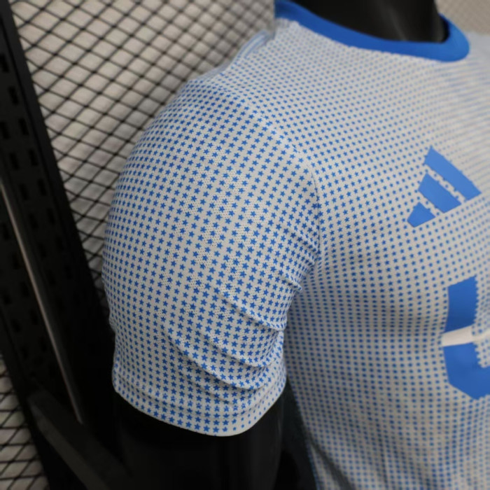 Player Version 2026 World Cup Anniversary Blue Soccer Jersey Camisetas de Futbol