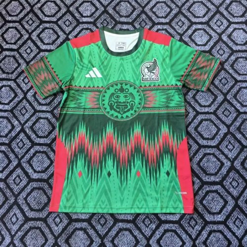 Fan Version 2026 Mexico Green Special Edition Soccer Jersey Football Shirt