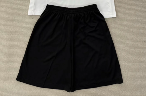 Fan Version 2025-2026 Bristol City Away Black Soccer Shorts Football Shorts