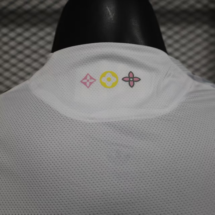 Player Version 2025-2026 Real Madrid White Special Version Soccer Jersey Real Football Shirt