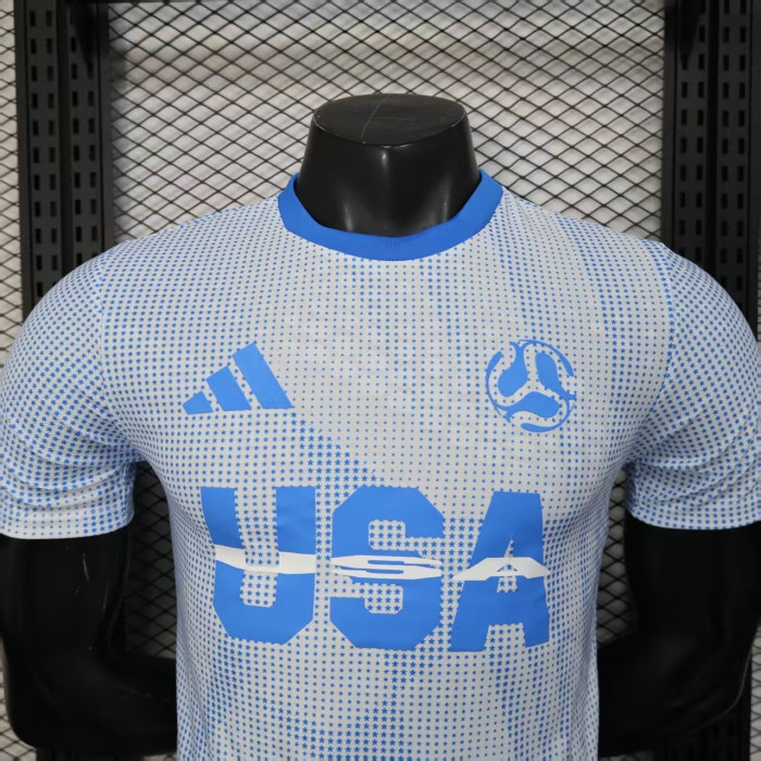 Player Version 2026 World Cup Anniversary Blue Soccer Jersey Camisetas de Futbol