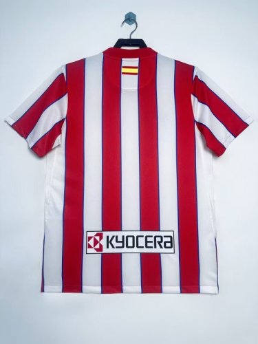 Retro Jersey 2011-2012 Atletico Madrid League Version Home Soccer Jersey Vintage Football Shirt