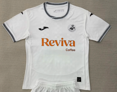 Fan Version 2025-2026 Swansea City Home Football Shirt Soccer Jersey