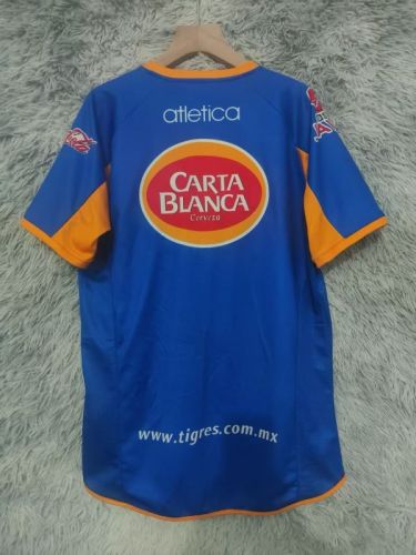 Retro Jersey 2006 Tigres UANL Away Blue Soccer Jersey Vintage Football Shirt