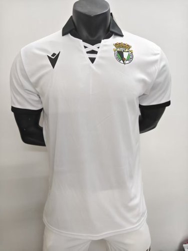 without Sponor Logo Fans Version 2025-2026 Burgos Home Soccer Jersey Football Shirt