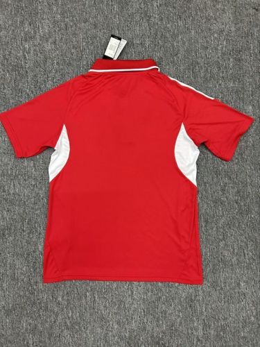 Fans Version 2025-2026 Sevilla Red Soccer Polo Football Shirt