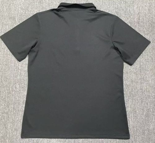 Fan Version 2025-2026 Cruz Azul Black Soccer Polo Football Shirt