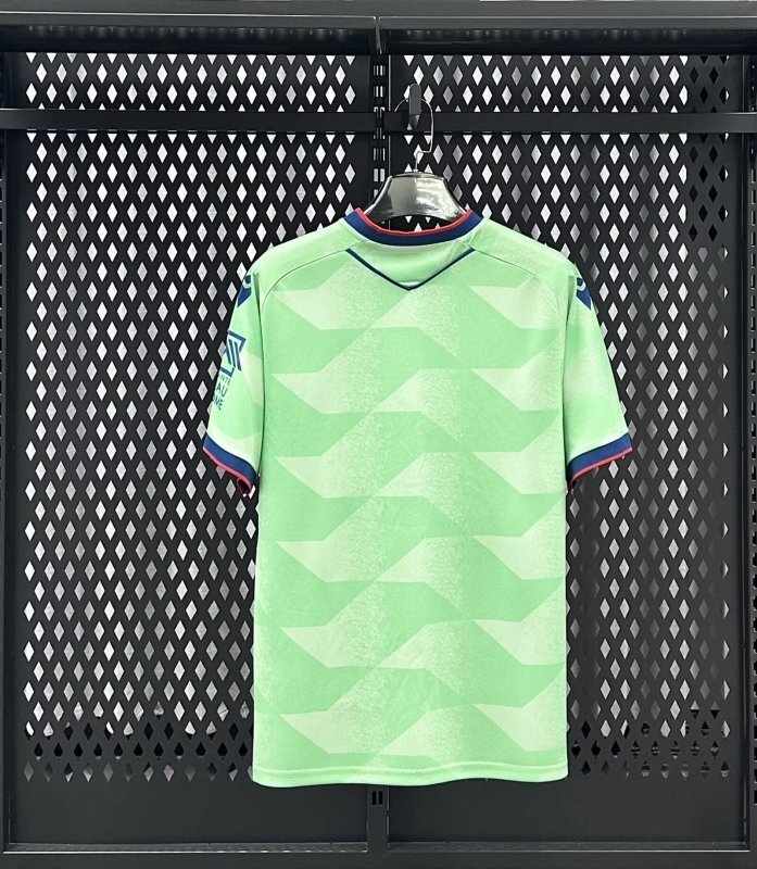 Fan Version 2025-2026 Levante Third Away Green Soccer Jersey Football Shirt