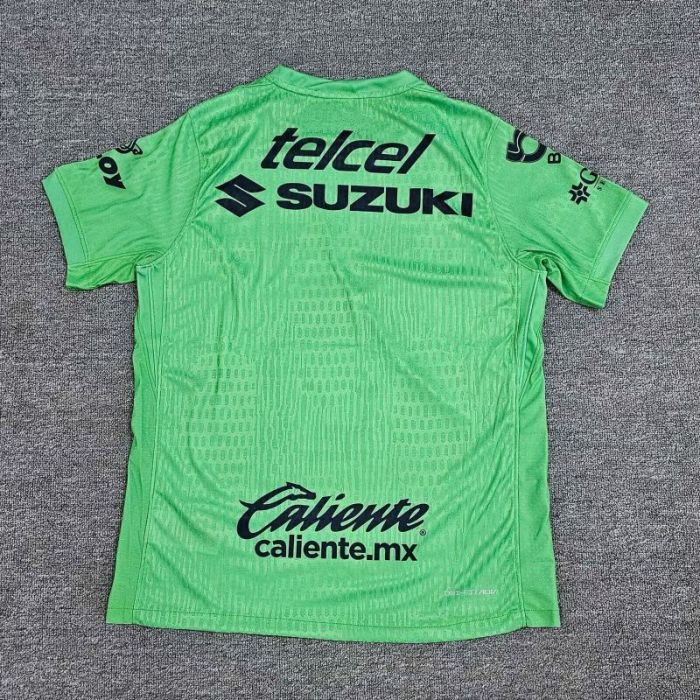 Player Version 2025-2026 Monterrey Green Goalkeeper Soccer Jersey Menterrey Football Shirt