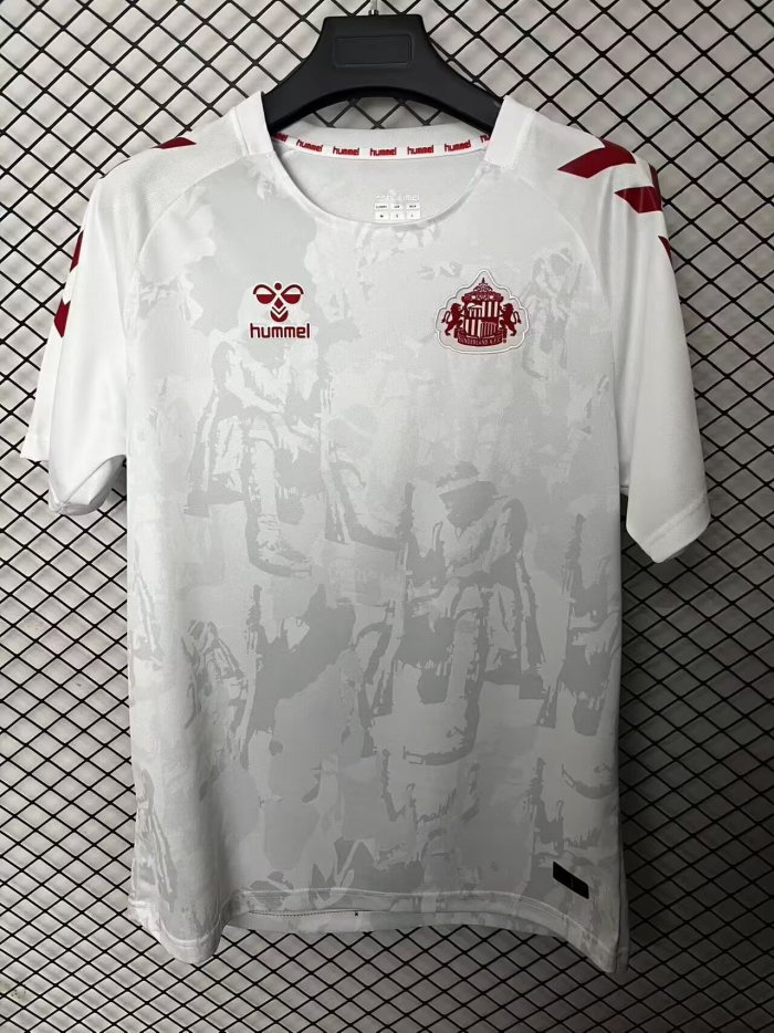 Fans Version 2025-2026 Sunderland Hero Version Soccer Jersey Football Shirt