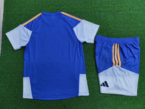 Player Version Adult Uniform 2025-2026 Al Nassr Blue Soccer Training Jersey Shorts Football Kit