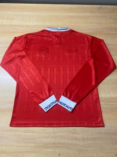 Long Sleeve Retro Jersey 1995 Chile Home Soccer Jersey Vintage Football Shirt