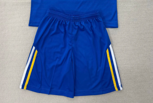 Fan Version 2025-2026 Leeds United Away Blue Soccer Shorts Horona Football Shorts