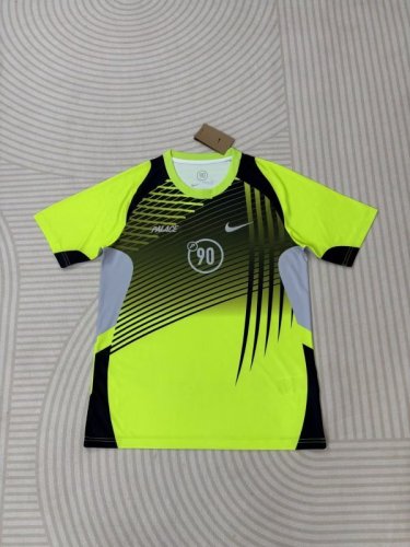 Palace NK 90 Model Black/Green Blank Soccer Training Jersey DIY Cutoms Uniform