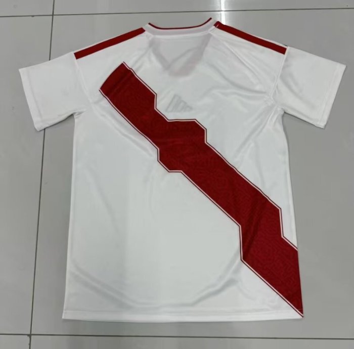 Fans Version 2026 Peru Home Soccer Jersey Football Shirt