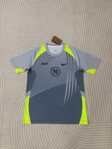 Palace NK 90 Model Grey/Green Blank Soccer Training Jersey DIY Cutoms Uniform
