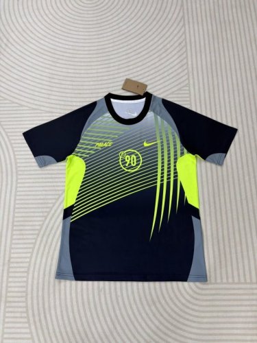 Palace NK 90 Model Grey/Dark Blue/Green Blank Soccer Training Jersey DIY Cutoms Uniform