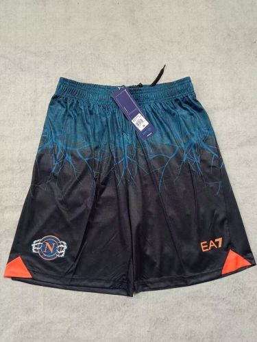 Fan Version 2025-2026 Napoli Dark Blue Halloween Version Soccer Shorts Football Shorts