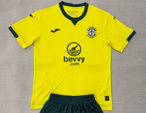 Fans Version 2025-2026 Hibernian Away Soccer Jersey Football Shirt