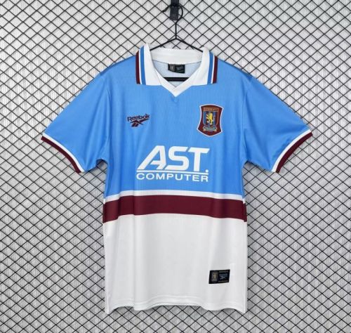 Retro Jersey 1997-1998 Aston Villa Away Soccer Jersey Vintage Football Shirt