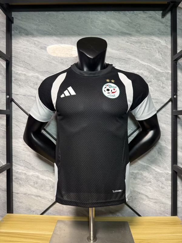 Player Version 2026 Algeria Black Soccer Training Jersey Football Shirt